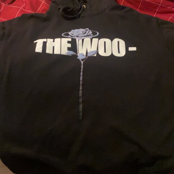 XL Vlone x Pop Smoke The WOO Hoodie!! No damages